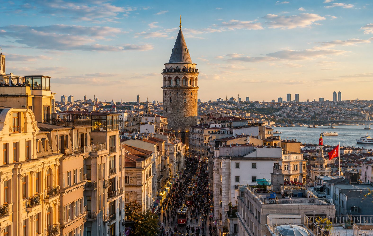 Galata Kulesi ve Beyoğlu